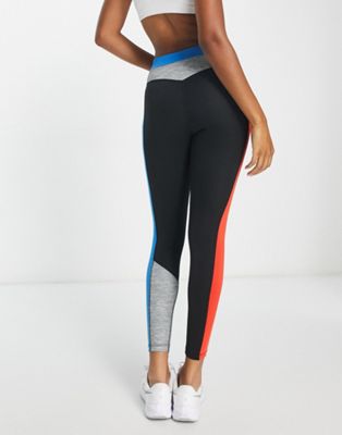 nike leggings with gold tick