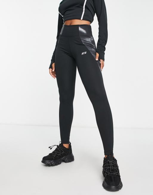 Legíny Nike Dri-FIT One Woen s id-Rise Allover Print Leggings