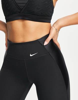 nike one luxe icon clash leggings