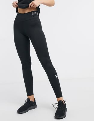 nike training icon clash one tight leggings in black