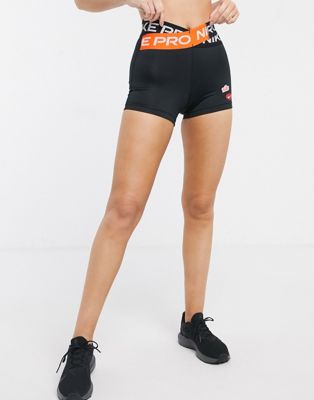 women's pro icon clash training shorts