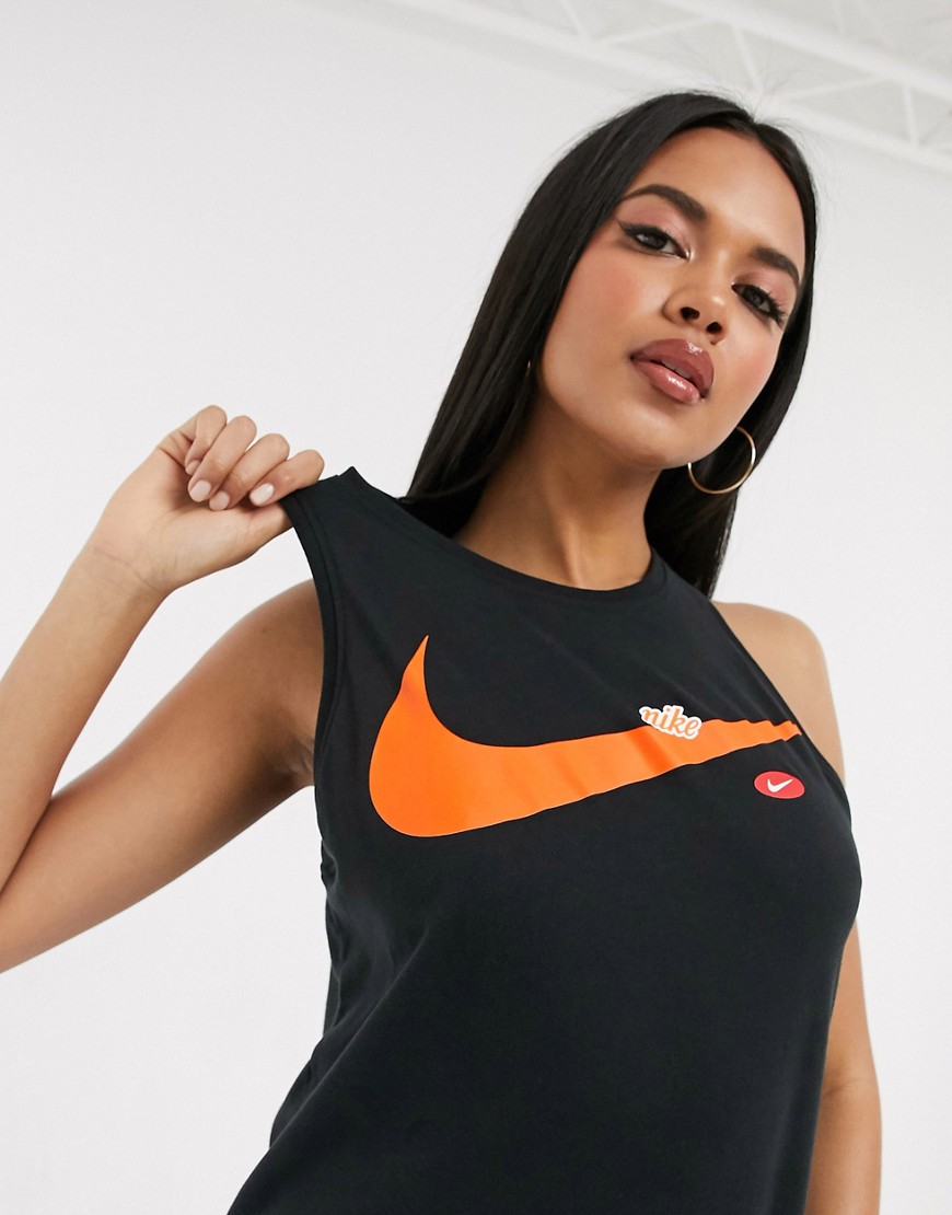 Nike Training - Icon Clash - Tanktop met swoosh-logo in zwart