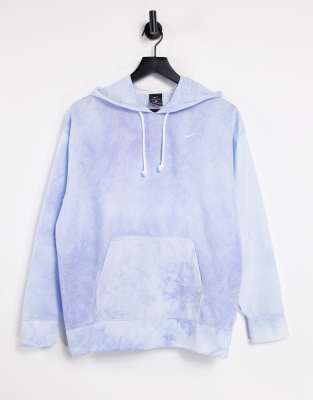 Nike Training Icon Clash tie dye hoodie in blue - ASOS Price Checker