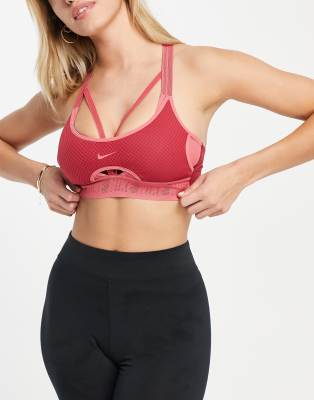 reggiseno nike rosso