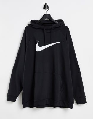 Nike Dri-fit Swoosh Hoodie In Black | ModeSens