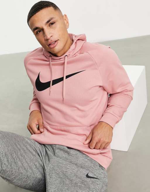 Nike big swoosh clearance pink