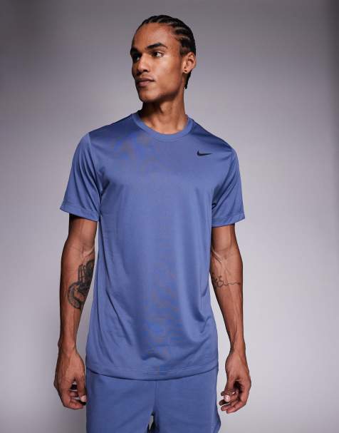 Nike Training – Legend – Ciemnoniebieski T-shirt z logo - view 1