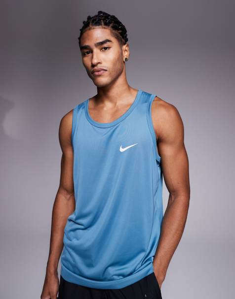 Nike Training - Legend Dri-FIT - Canotta blu - view 1