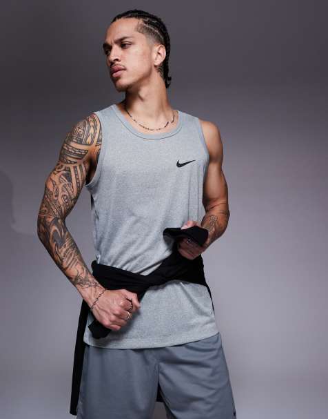Nike Training - Legend Dri-FIT - Canotta grigia - view 1