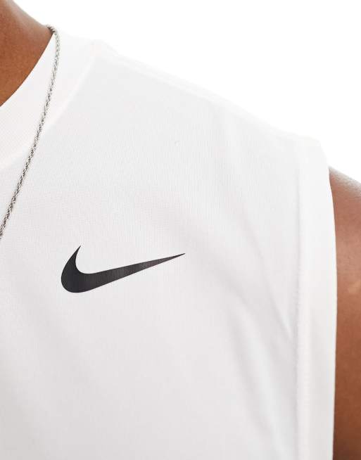 Nike Training - Legend - Dri-FIT - Hemdje in wit, 3 van 4