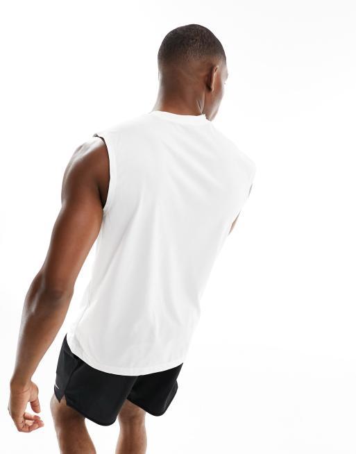 Nike Training - Legend - Dri-FIT - Hemdje in wit, 4 van 4