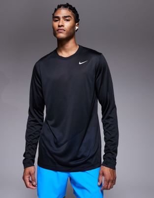 Nike Training Nike Training Legend Dri-FIT long sleeve top in black