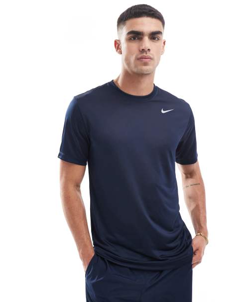 Nike Training - Legend Dri-Fit - T-shirt blu navy - view 1