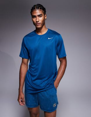 Nike Training Legend Dri-Fit t-shirt in blue - view 1