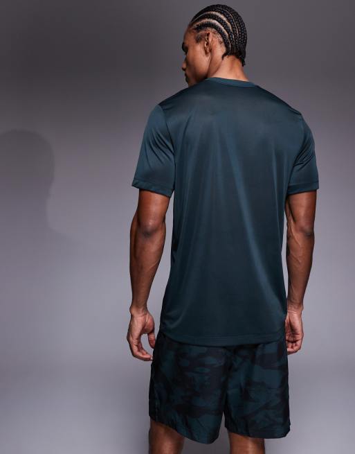 Nike Training Legend DRI-Fit T-shirt in dark green, 4 of 5