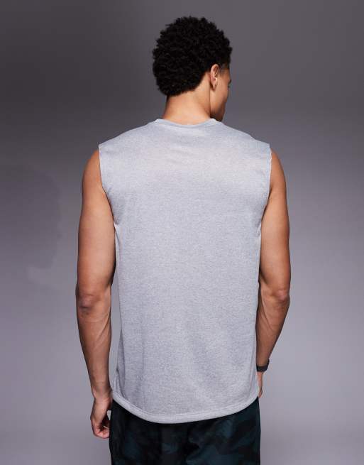 Nike Training Legend DRI-Fit tank top in gray, 3 of 5