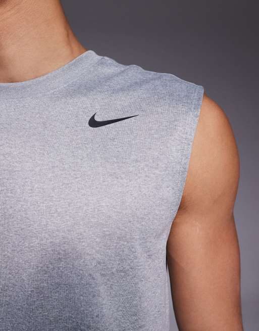 Nike Training Legend DRI-Fit tank top in gray, 5 of 5