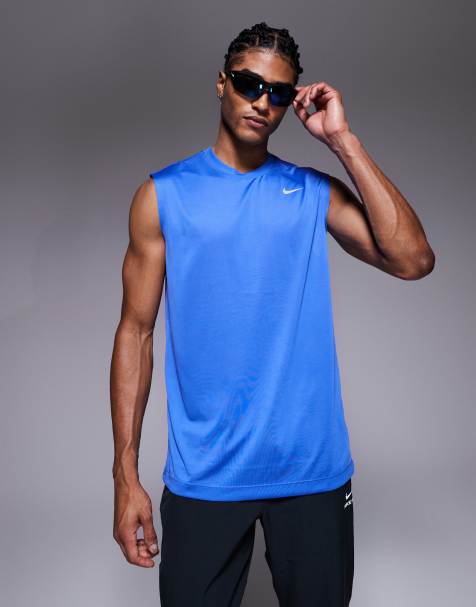 Nike Training Legend Dri-FIT vest in blue - view 1