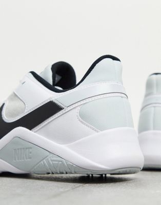 nike training legend essential 2 trainers in white