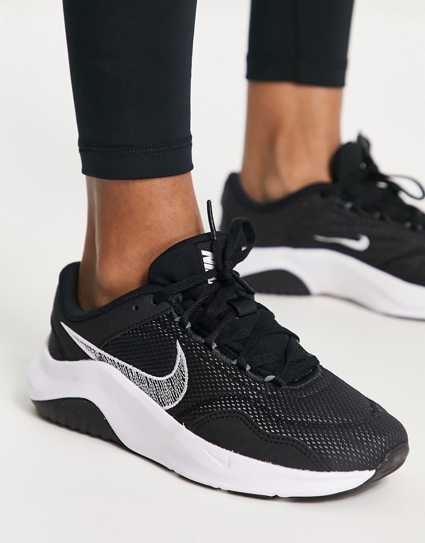 Nike Training Legend Essential 3 NN trainers in black and grey