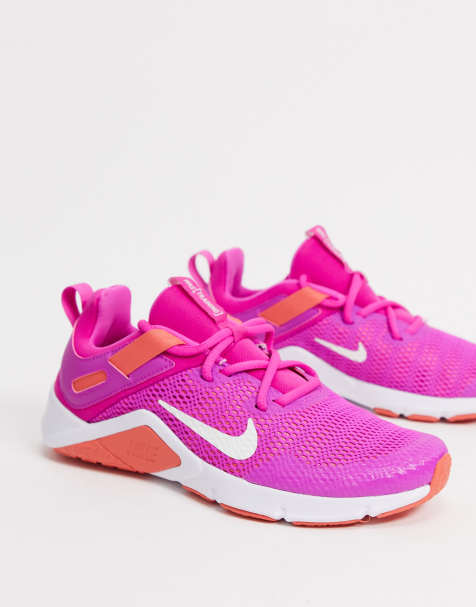 nike legend pink trainers