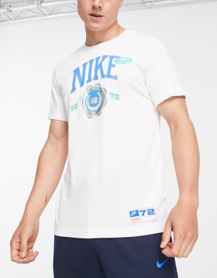 Nike Training logo graphic t-shirt in white - ASOS Price Checker
