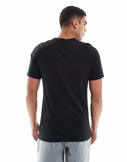 Nike Training logo t-shirt in black