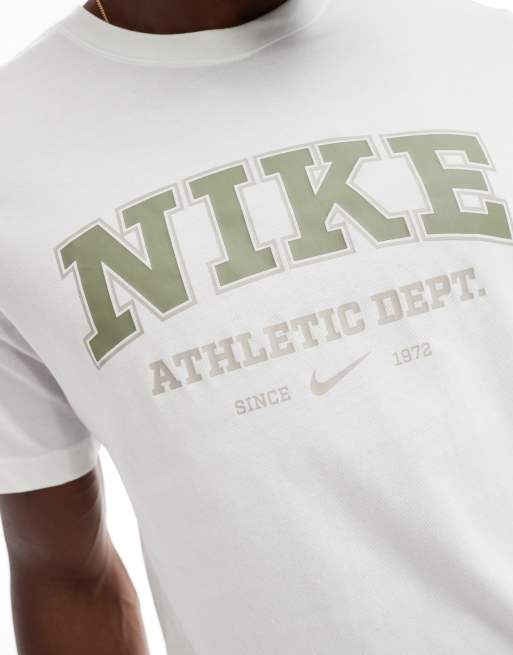 Nike Training logo t-shirt in white