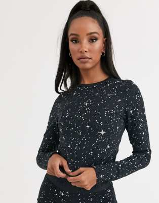 asos sparkly top