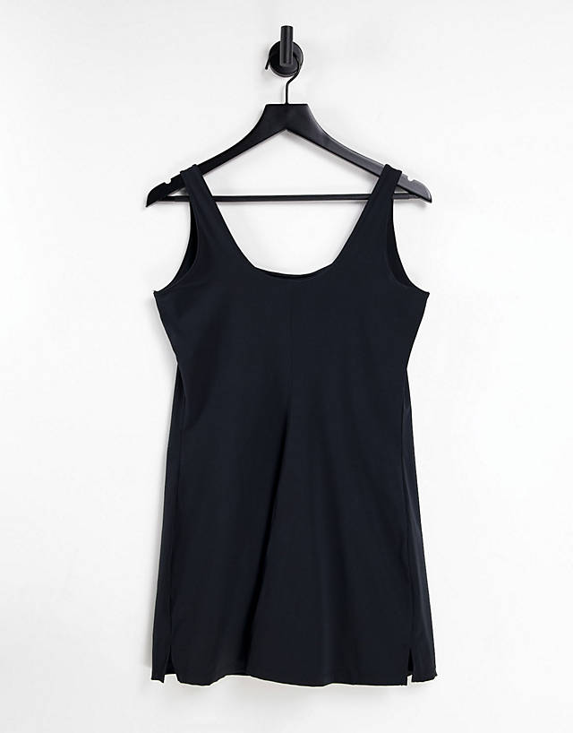 Nike Training Luxe Bliss mini dress in black