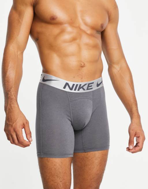 Nike Pro Training boxer briefs in grey