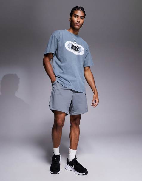 Nike Training - M90 Heritage - Grå T-shirt med grafik - view 1