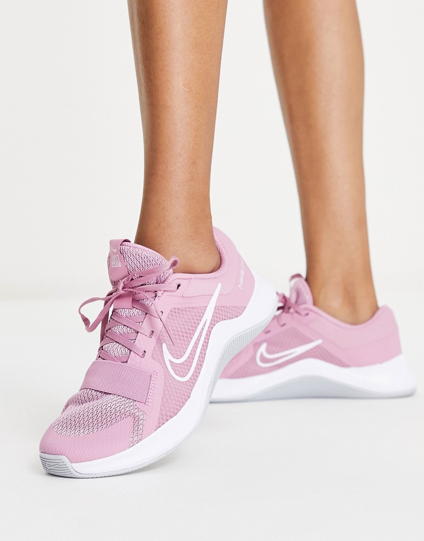 Nike Training MC 2 trainers in black and pink