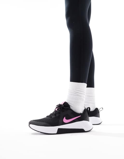 Nike Training - MC 3 - Baskets - Noir et rose, 4 de 5