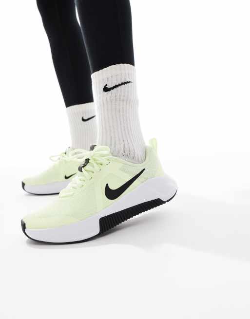 Nike Training - MC 3 - Sneakers i limegrøn/hvid, 2 af 5