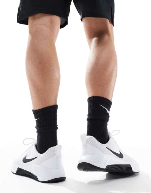 Nike Training MC 3 sneakers in white and black, 3 of 5