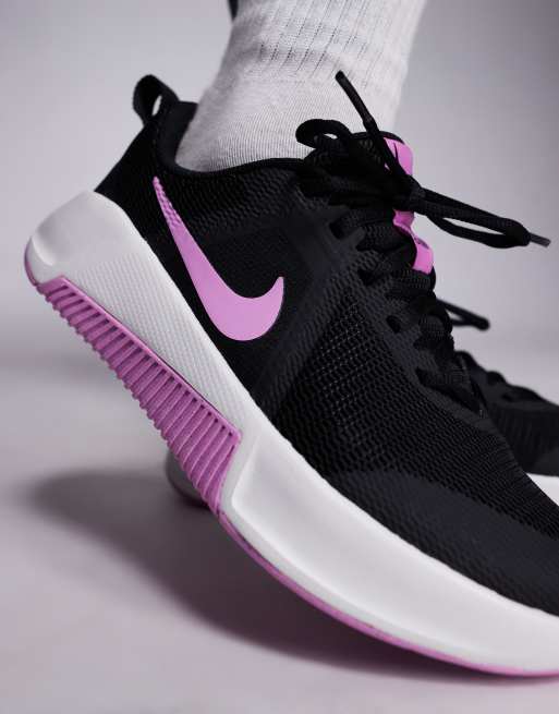 Nike Training - MC 3 - Sneakers nere e rosa, 3 di 5