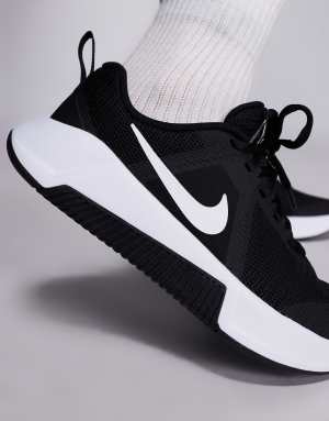 Nike Training MC 3 trainers in black and white