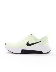 Nike Training MC 3 trainers in lime green and white