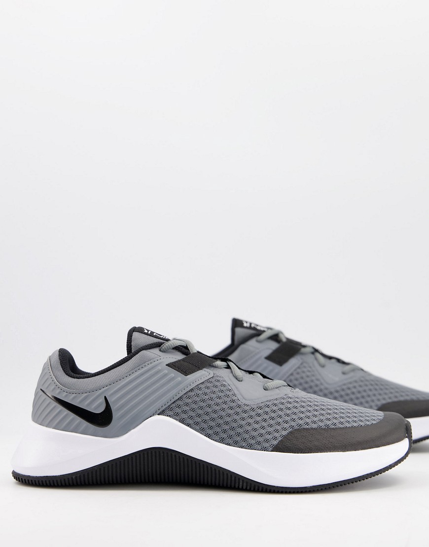 Nike Training MC sneakers in gray and white-Grey