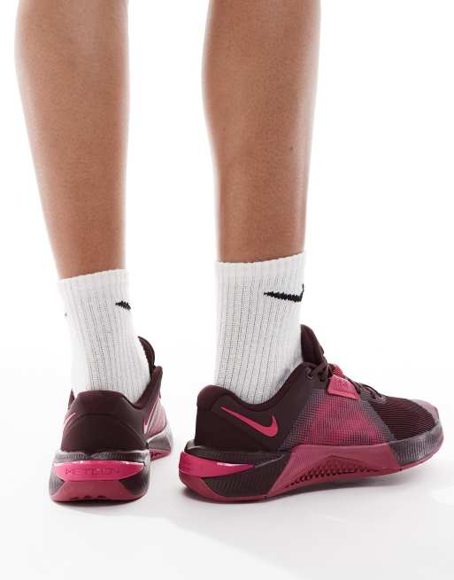 Nike Training – Metcon 10 – Różowo-bordowe buty sportowe, 4 z 5