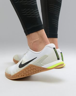 Nike Training Metcon 4 Training shoe in white ah7453-100 | ASOS