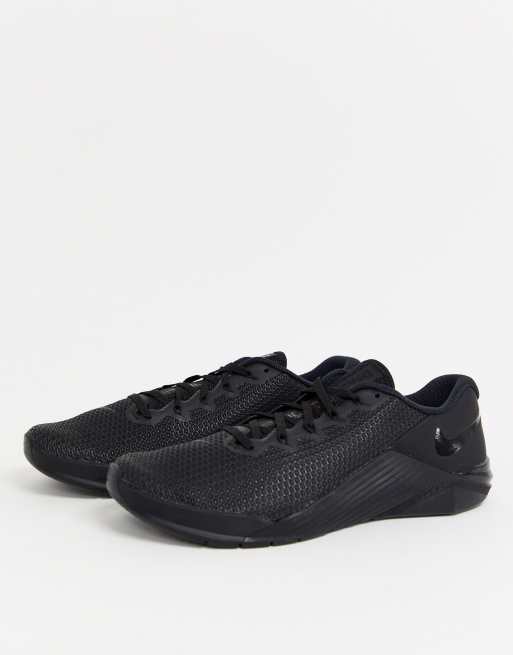 Nike metcon store 5 all black