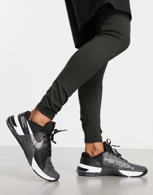Nike Training Metcon 8 sneakers in black and gray | ASOS