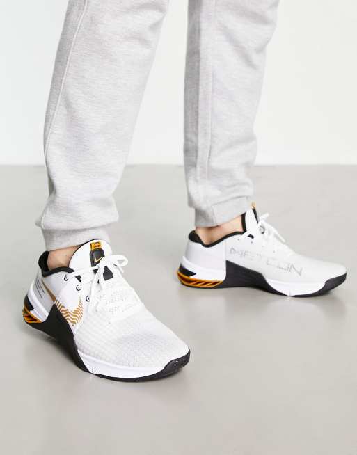 Nike Training Metcon 8 sneakers in white ASOS