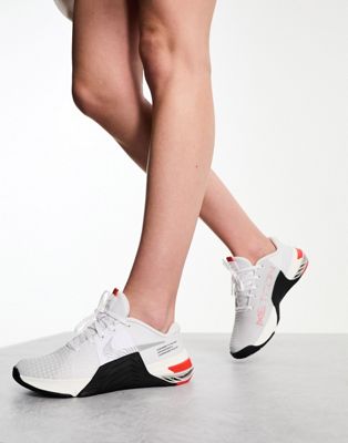 Nike Training Metcon 8 trainer in white - ASOS Price Checker