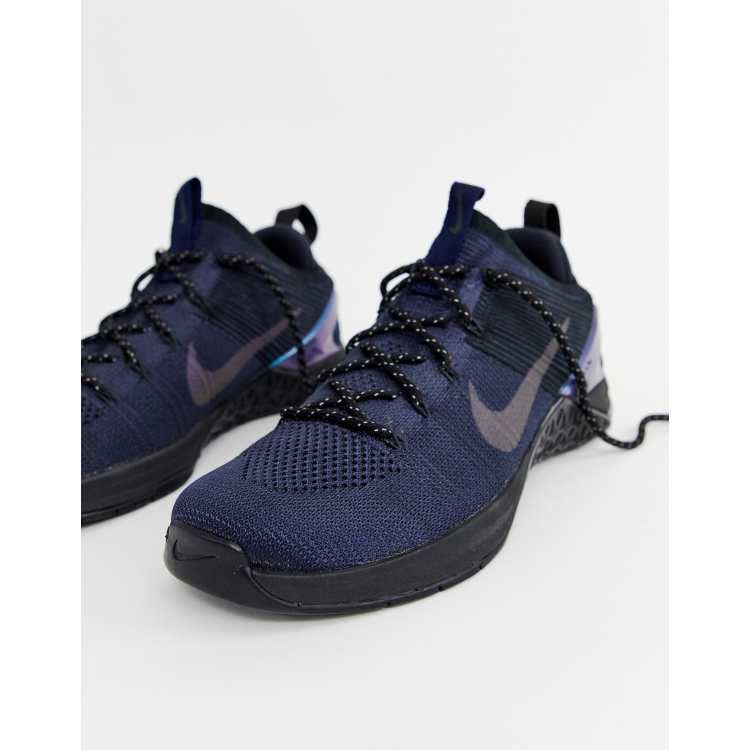 Nike Training Metcon dsx Flyknit trainers in navy av3839 400