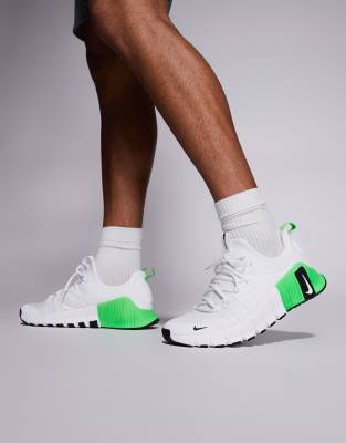 Nike Training - Metcon 6 - Baskets - Blanc/citron vert