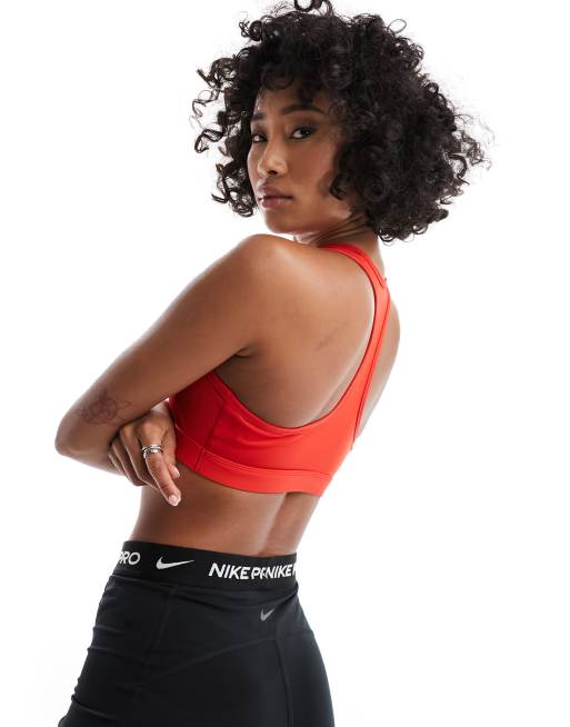 Hotline Medium-Impact Sports Bra in Red