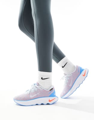 Nike Training – Motiva – Niebiesko-różowe buty sportowe Gore-Tex - view 1